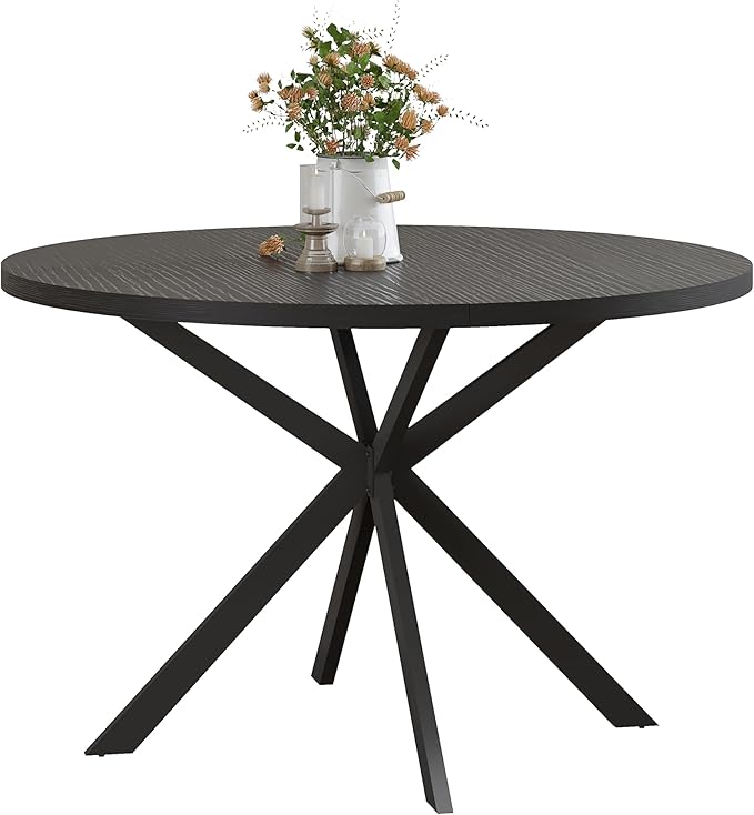 ChooChoo 47.2 Inch Round Dining Table - Image 7