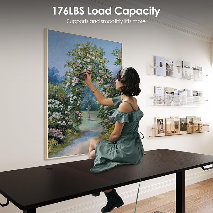 Monomi Electric Standing Desk, 79 x 31.5 inches Height Adjustable, Ergonomic - Image 7