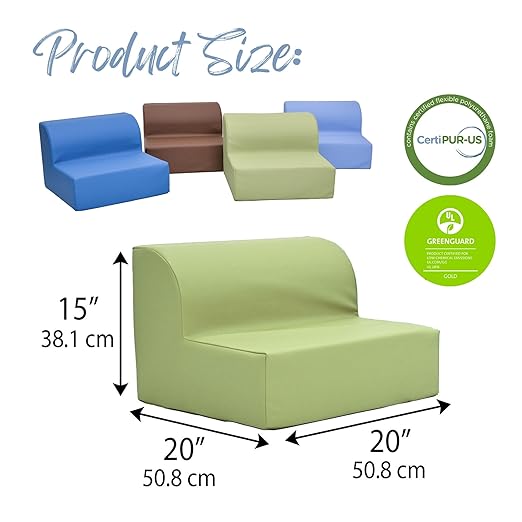 Children's Factory Library Loungers, Flexible Seating Classroom Furniture - Image 3