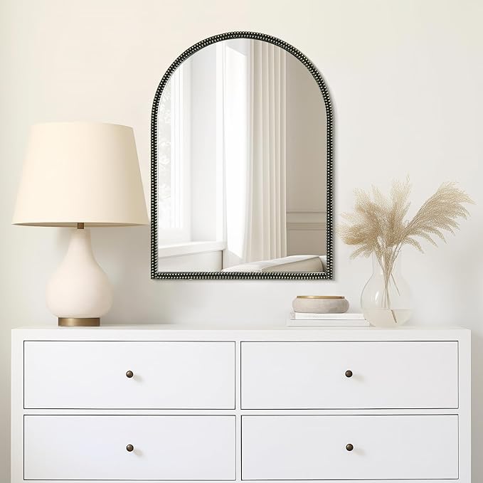 WallBeyond Black Vintage Mirror - Image 4