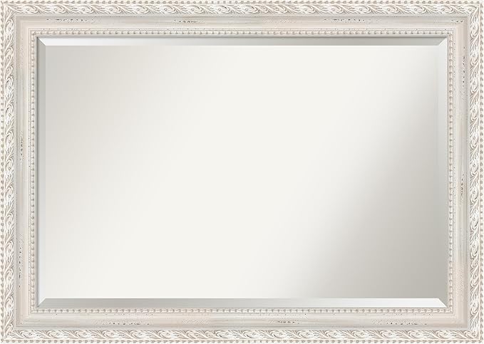 Amanti Art White Bathroom Mirror by AmantiArt