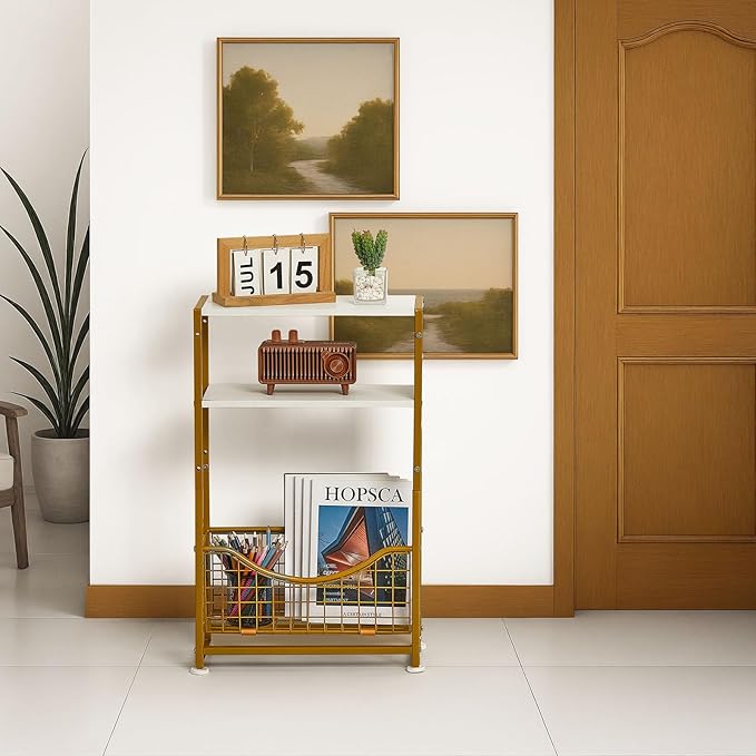 Narrow Side Table, Skinny Small End Tables - Image 5