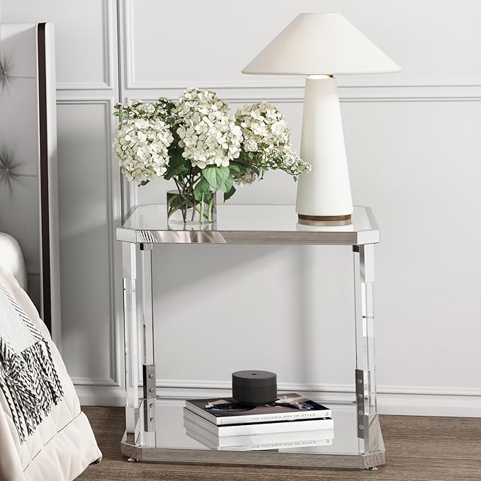 Glass Top Side Table - Image 6