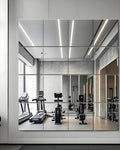 14" x 12" Glass Wall Mirror Tiles by Unknown