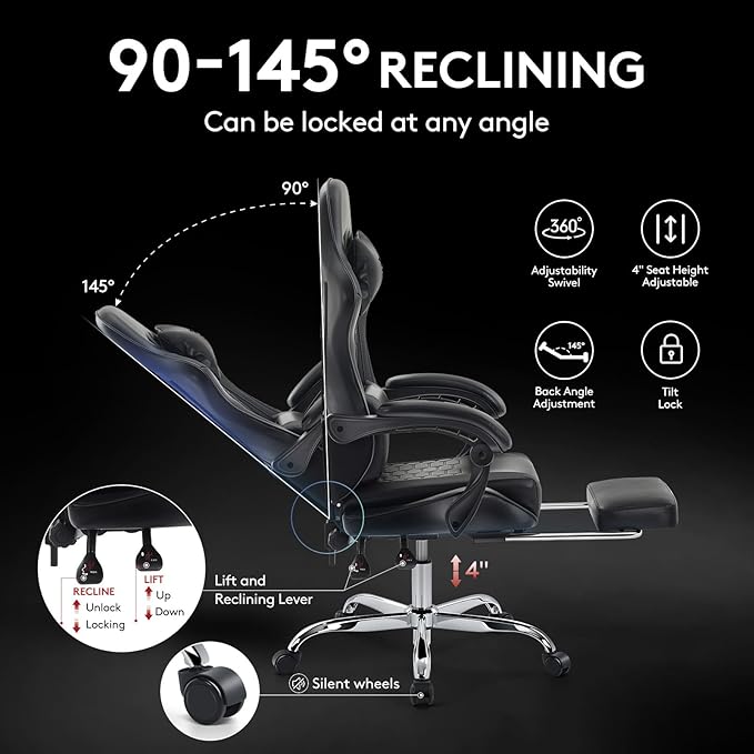 Gaming Chair, Computer Office Chair - Image 8