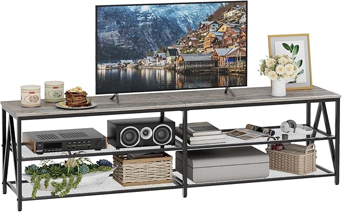 TV Stand for TVs up to 75 Inch, Entertainment Center for Living Room by Katrawu