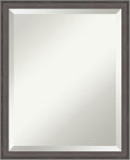 Amanti Art Silver Bathroom Mirror by AmantiArt