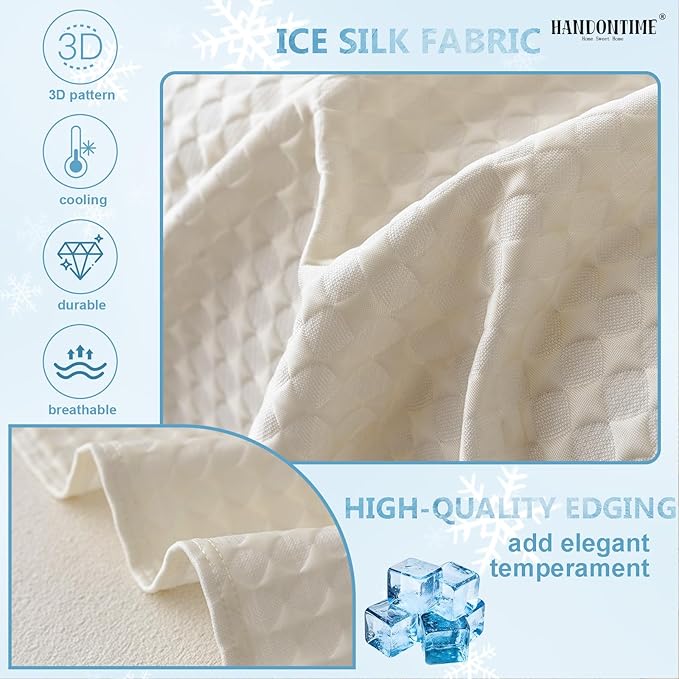 HANDONTIME Cooling Dog Couch Cover Ice Silk Washable & Breathable Pet Sofa - Image 2