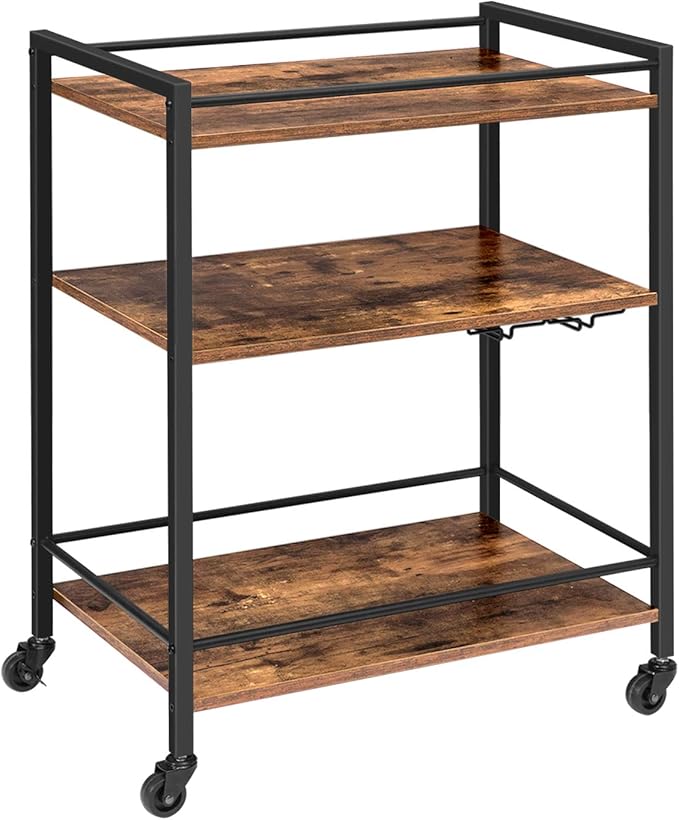 HOOBRO Bar Cart for The Home, Serving Cart by HOOBRO