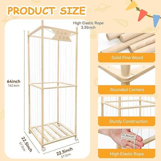 Stuffed Animal Storage Zoo - Image 2