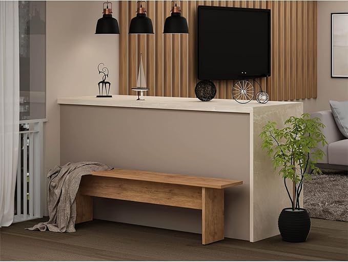 Manhattan Comfort Nomad 3 Piece Dining Set - Image 8