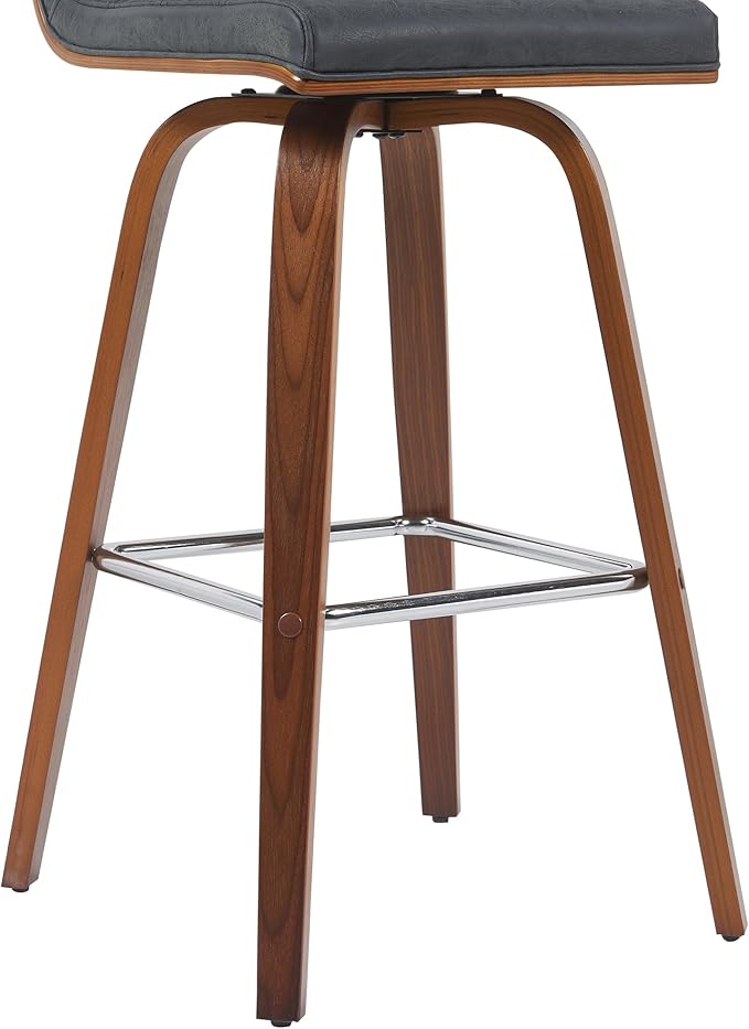Vienna Modern Swivel Bar Height Stool - Image 7