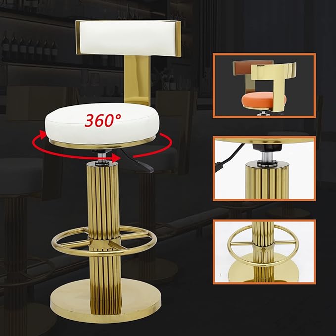 FUNROLUX Counter Height Bar Stools - Image 6