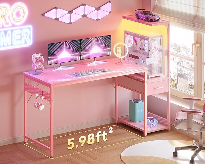 Casaottima 54 Inch Gaming Desk - Image 4