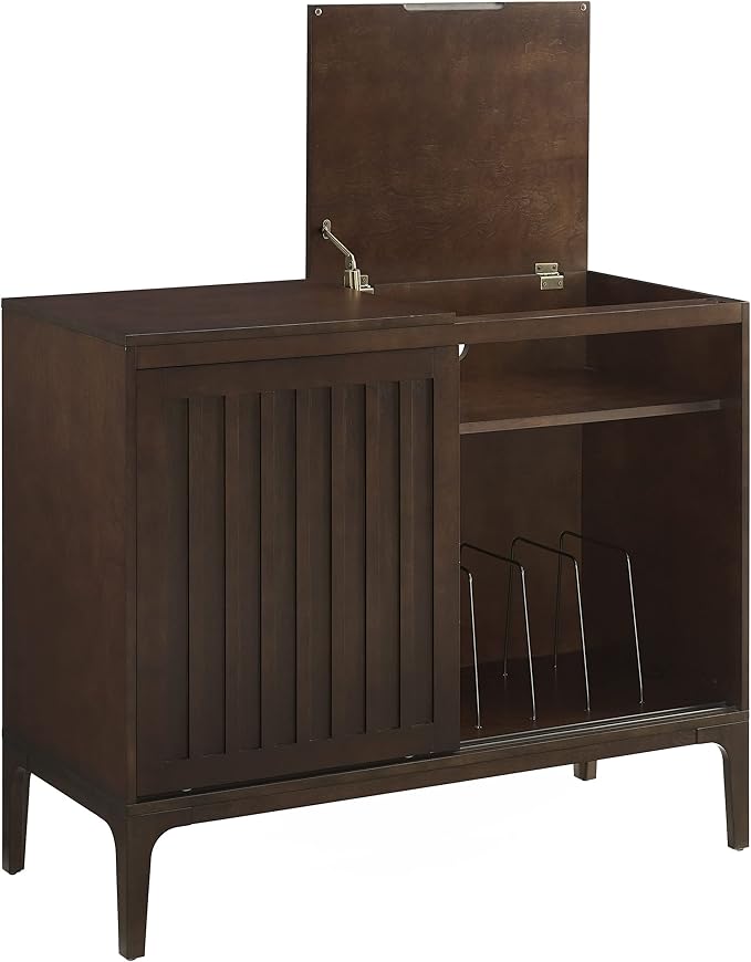 Crosley Furniture Asher Media Console and Record Player Stand - Image 8