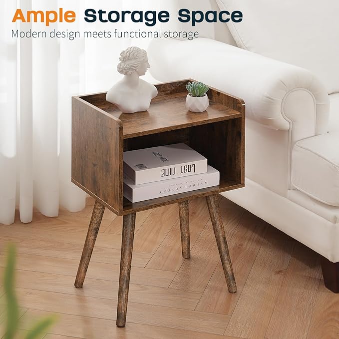Yoobure Mid Century Modern Nightstand - Image 4