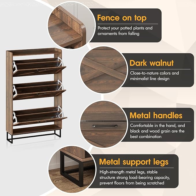 Maupvit Shoe Storage Cabinet - Image 4