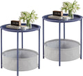VECELO Round Side/End Table by VECELO