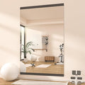 Hasipu 2 Pcs 55''x17'' Home Gym Mirror Large Full Length Wall Mounted Full Body by Whatssuitableisthebest