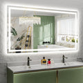 66x36 Inch LED Bathroom Mirror by YEELAIT