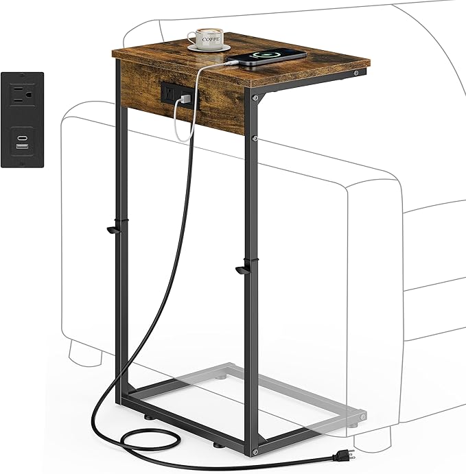Vagusicc C Shaped End Table - Image 8