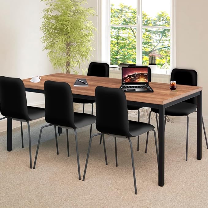 BIBOC Large Computer Desk Modern Simple Style Table 36X72 inches Office Desk - Image 7