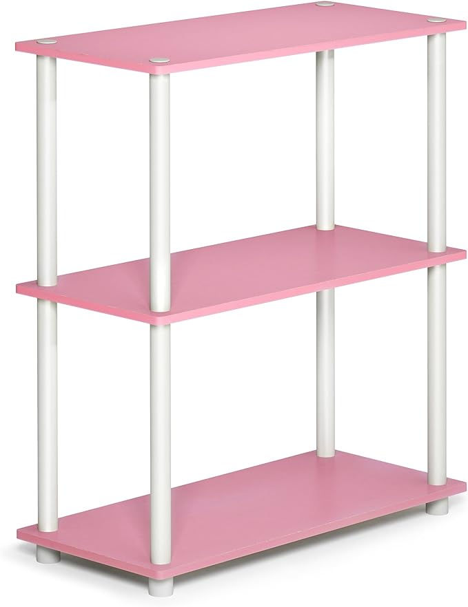 Furinno Turn-N-Tube 3-Tier Compact Multipurpose Shelf Display Rack by Furinno-FitsYourSpaceFitsYourBudget