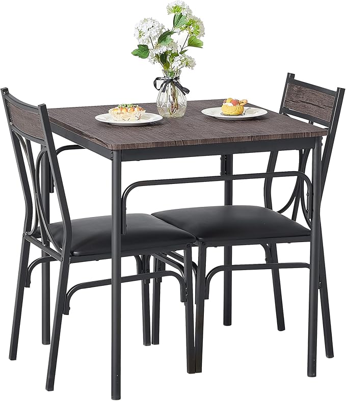 VECELO Kitchen Dining Room Table Set - Image 7