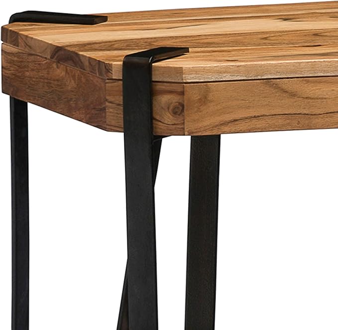 Ryegate 3-Tier End Table with Storage “ Live Edge Solid Acacia Wood Side Table - Image 8