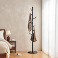Uniclinens Coat Rack Freestanding Solid Wood Coat Tree Standing by Uniclinens