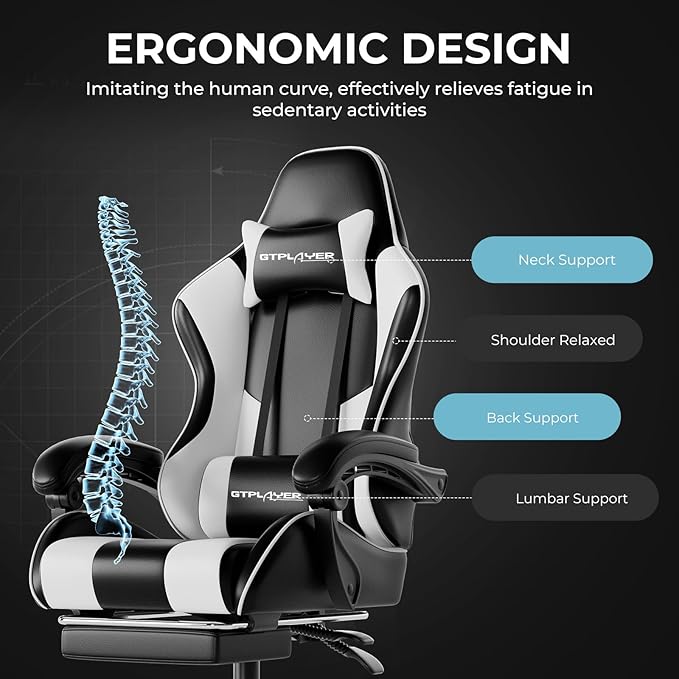 GTPLAYER Gaming Chair, Computer Chair - Image 8