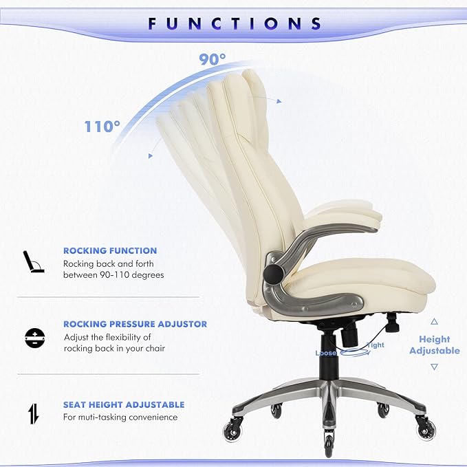 Executive Office Chair-Ergonomic Computer Desk Chair - Image 8