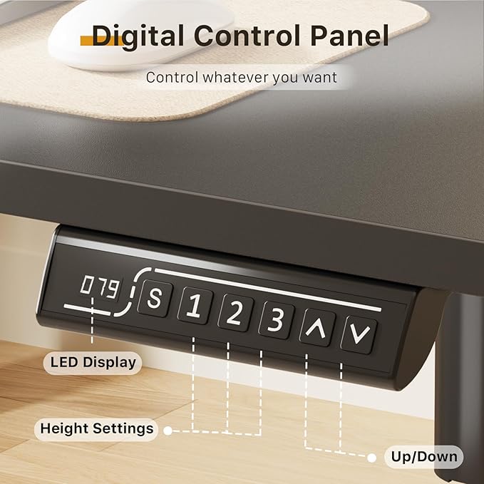 JOY worker Small Electric Standing Desk - Image 8
