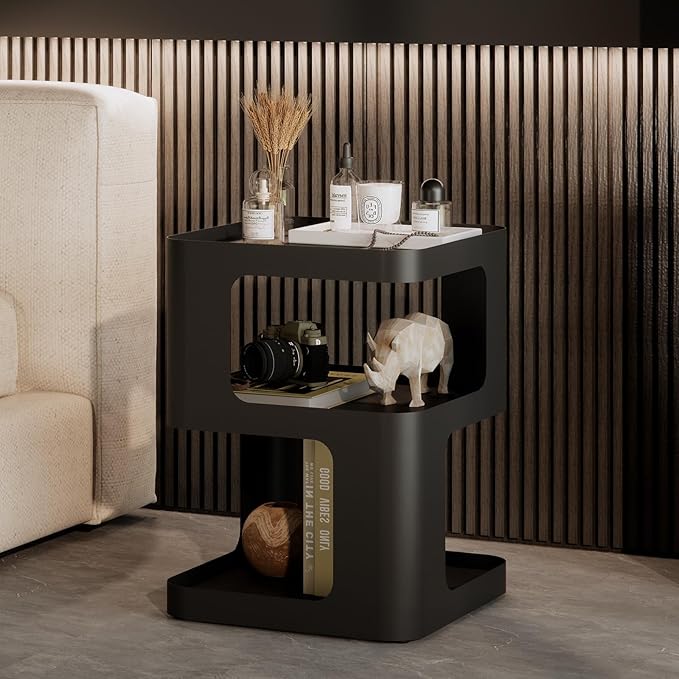 Side Table, Modern end Table, Unique nightstand, Bedside Table, Accent Side - Image 7