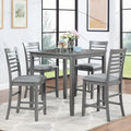 KEIKI 5-Piece Counter Height Dining Table Set by Unknown