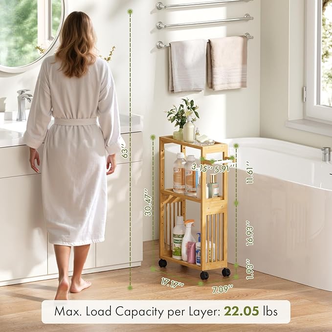 AmazerBath Slim Toilet Paper Holder - Image 2
