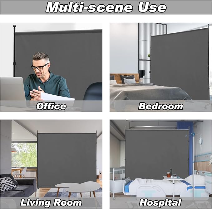 6FT Single Panel Room Divider - Image 5