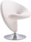 Manhattan Comfort Curl Swivel Accent Chair Set of 2 by ManhattanComfort