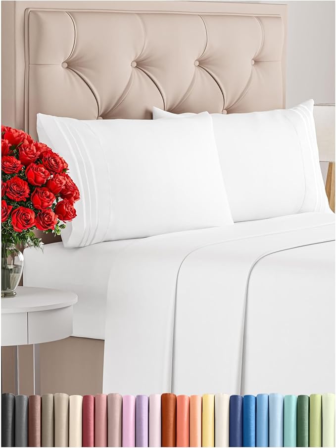 Cal King Size 4 Piece Sheet Set by CGKUnlimited