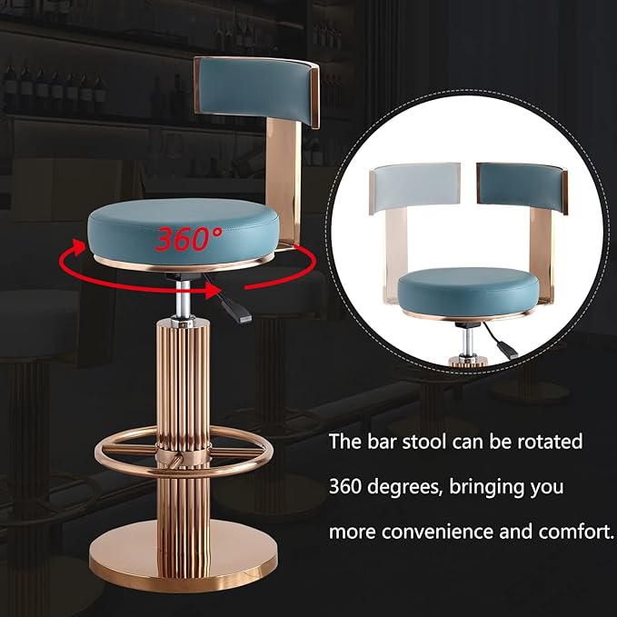 FUNROLUX Swivel Bar Stools - Image 6