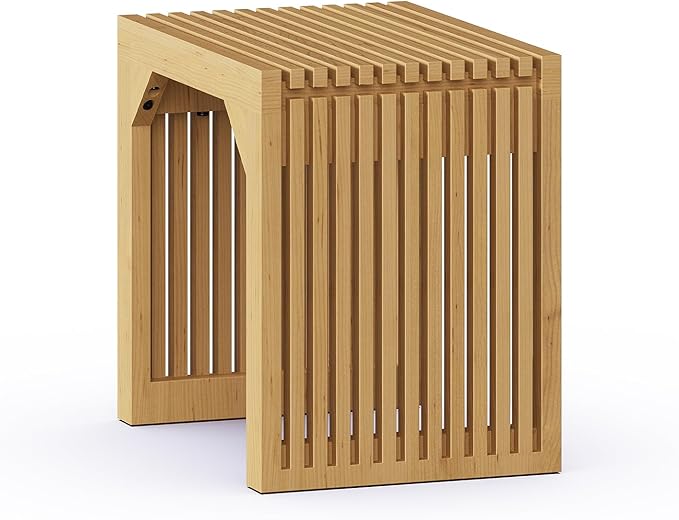 ROOMTEC 18" Dining Bench, Indoor Wood Bench - Image 10
