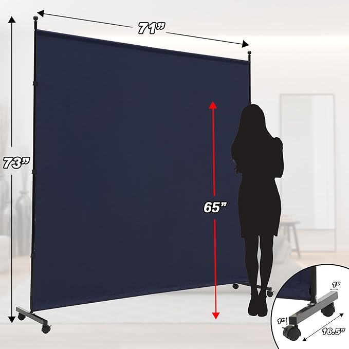 6FT Single Panel Room Divider - Image 4