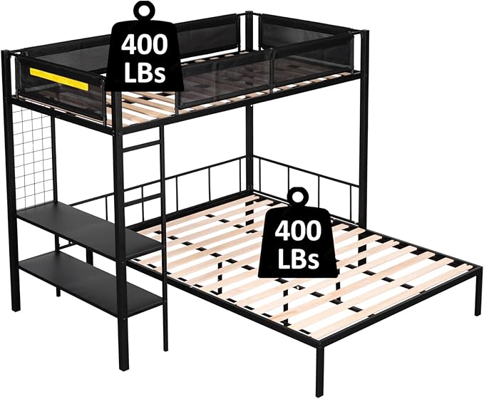 Twin Over Twin Size Bunk Bed - Image 6