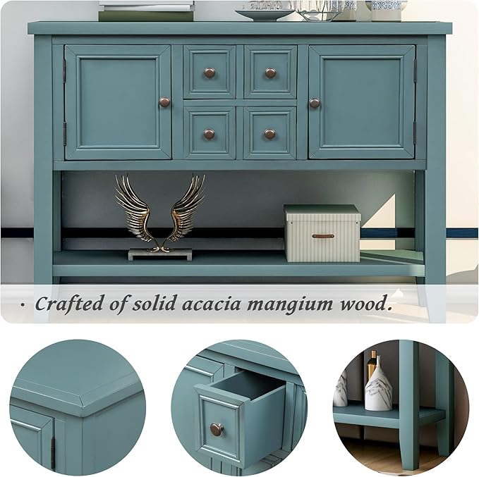 Merax Wood Farmhouse Buffet Table - Image 6