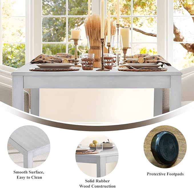 COLAMY 5-Piece Dining Table Set - Image 4
