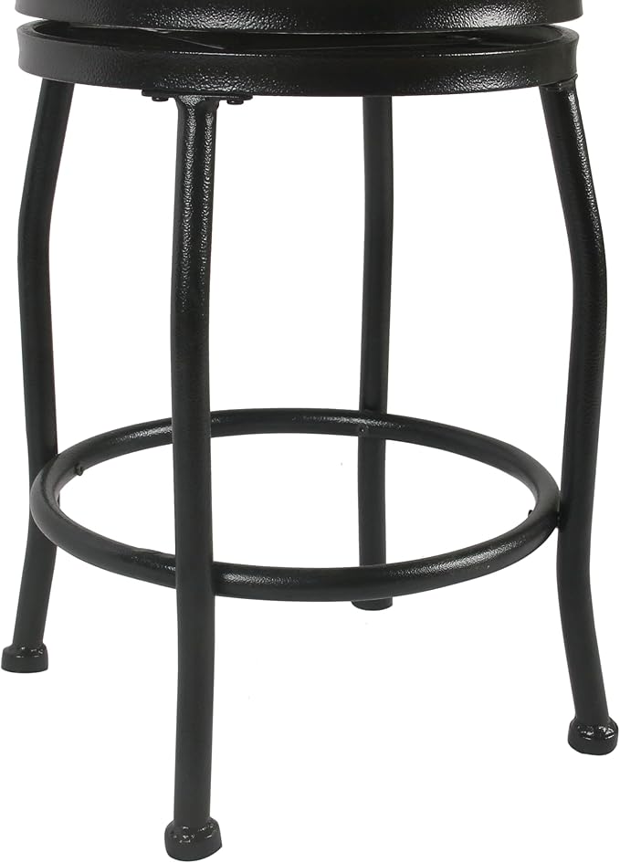 HomePop Home Decor | Metal Counter Height Bar Stools | 24" Bar Stools - Image 7