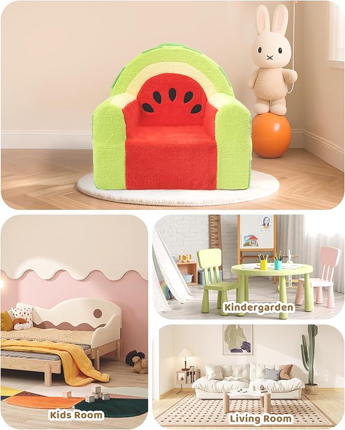 Toddler Chair, Comfy Foam Kids Couch - Image 9