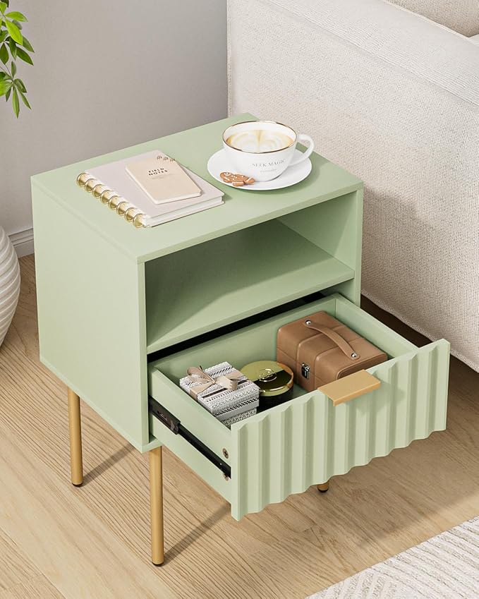 Nightstand, Modern Bedside Table - Image 4