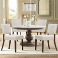COLAMY Mid Century Modern Dining Chairs Set of 4, Upholstered Kitchen Chairs by COLAMYINC