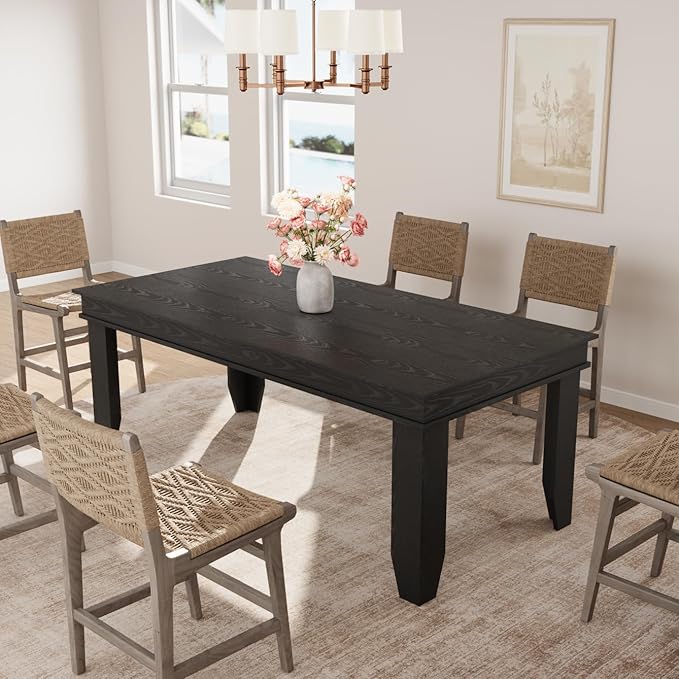 GarveeHome Farmhouse Dining Table - Image 5